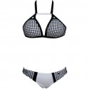 QUEEN SUMMER ORIGINAL BIKINI BLANCO / NEGRO TALLA M