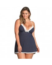 LEG AVENUE BABYDOLL POLKA TALLA GRANDE