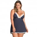 LEG AVENUE BABYDOLL POLKA TALLA GRANDE