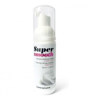 SUPER SMOOTH LUBRICANTE ESPUMA BASE AGUA 50ML