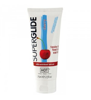 HOT SUPERGLIDE LUBRICANTE COMESTIBLE CEREZA