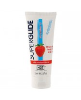 HOT SUPERGLIDE LUBRICANTE COMESTIBLE FRESA 75ML