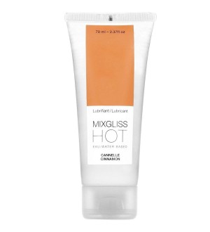 MIXGLISS LUBRICANT HEAT EFFECT WITH CINNAMON FLAVOR