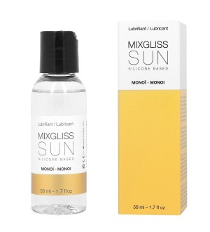 MIXGLISS BASED LUBRICANTE BASE SILICONA ÁROMA MONOI 50ML