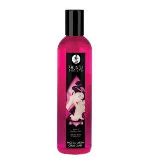 SHUNGA GEL DE DUCHA Y BAÑO CEREZA