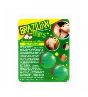 BRAZILIAN BALLS AROMA A MENTA 2 BOLAS