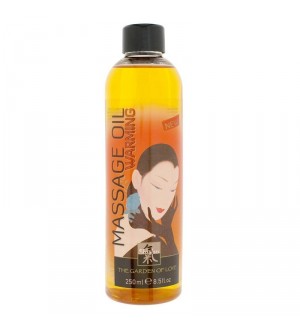 SHIATSU ACEITE DE MASAJE EFECTO CALOR 250 ML