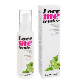 LOVE TO LOVE ME TENDER MASAJE & EFECTO CALOR SABOR MOJITO 100ML