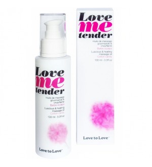 LOVE TO LOVE ME TENDER MASAJE & EFECTO CALOR SABOR A NUBES ALGODON 100ML