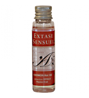 ACEITE DE MASAJE EFECTO CALOR CON FEROMONAS FRUTA DE LA PASION VIAJE 35ML