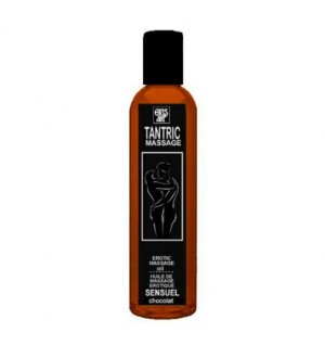 EROS-ART ACEITE MASAJE TANTRICO NATURAL Y AFRODISÍACO CHOCOLATE  100ML