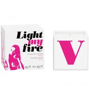 LOVE TO LOVE LIGHT MY FIRE VELA MASAJE MONOI 80ML