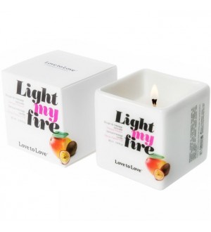 LOVE TO LOVE LIGHT MY FIRE MASSAGE MANGO - FRUTA DE LA PASION 80ML