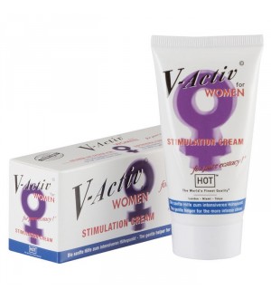 HOT V-ACTIV CREMA ESTIMULANTE FEMENINA