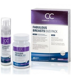 COBECO FABULOUS BREAST DUO AUMENTADOR PECHOS 45CAP+30ML