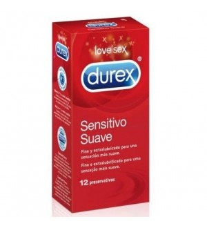 DUREX SENSITIVO SUAVE 12 UDS