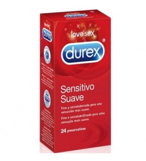 DUREX SENSITIVO SUAVE 24 UDS