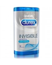 DUREX INVISIBLE EXTRA FINO 12 UDS