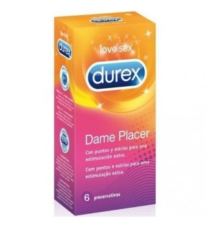 DUREX DAME PLACER 6 UDS