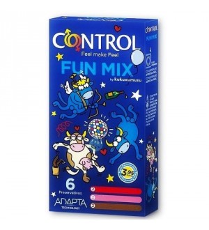 CONTROL FEEL FUN MIX KUKUXUMUSU 6 UDS