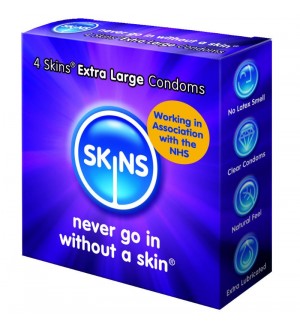 SKINS PRESERVATIVO XXL 4 UDS