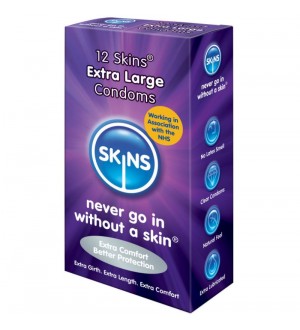 SKINS PRESERVATIVO XXL 12 UDS