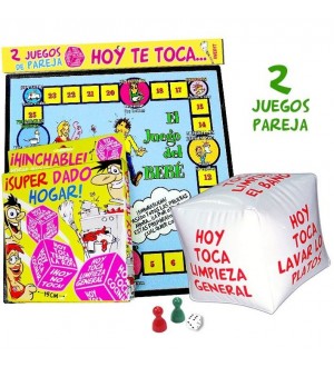 DOS JUEGOS (BEBÉ + DADO)