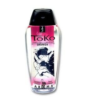 SHUNGA TOKO AROMA LUBRICANTE FRESAS CON CAVA.