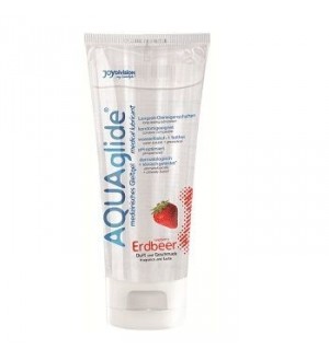 AQUAGLIDE LUBRICANTE SABOR FRESA 100 ML.