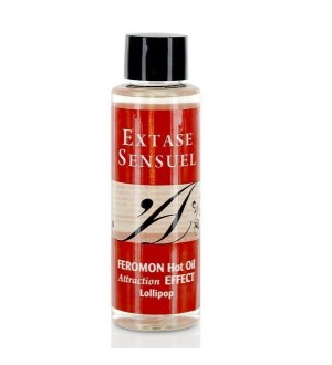 EXTASE SENSUEL A. DE MASAJE EFECTO CALOR CON FEROMONAS PIRULET 100ML