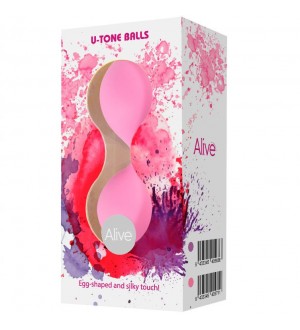 ALIVE U-TONE STYLISH BOLAS ROSA