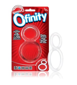 SCREANING O OFINITY ANILLO DOBLE TRANSPARENTE