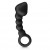 BUTTPLUG ASSS CORK 10 CM P-SPOT NEGRO