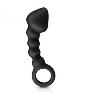 BUTTPLUG ASSS CORK 10 CM P-SPOT NEGRO