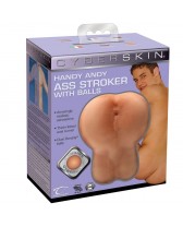 TOPCO MASTURBADOR ANAL CON TESTICULOS STROKER