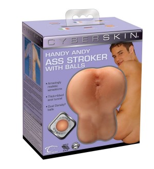 TOPCO MASTURBADOR ANAL CON TESTICULOS STROKER