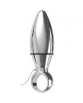 ML CREATION INTENSE POTENTE VIBRADOR USB RECARGABLE METAL NEGRO