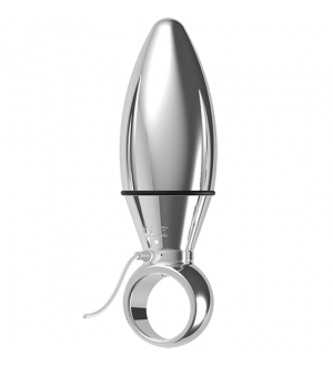 ML CREATION INTENSE POWERFUL USB RECHARGEABLE VIBRATOR BLACK METAL