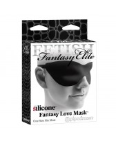 FETISH FANTASY ELITE MASCARA DE SILICONA NEGRA