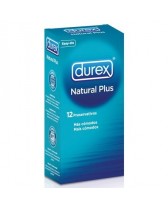 DUREX NATURAL PLUS 12 UNIDADES