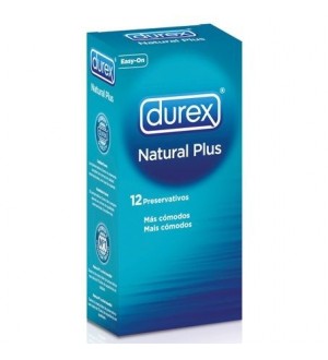 DUREX NATURAL PLUS 12 UNIDADES