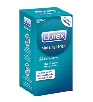 DUREX NATURAL PLUS 24 UNIDADES