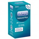 DUREX NATURAL PLUS 24 UNIDADES