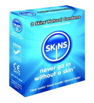 SKINS PRESERVATIVO NATURAL PACK 2 UDS