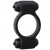 FANTASY C-RINGZ MAGIC ANILLO DOBLE SILICONA VIBRADOR NEGRO