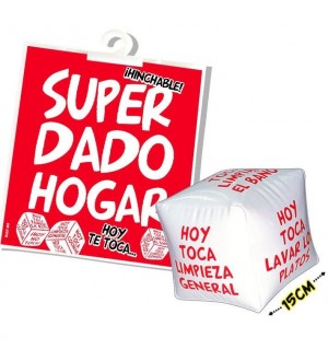 DADO HINCHABLE HOGAR 15CM