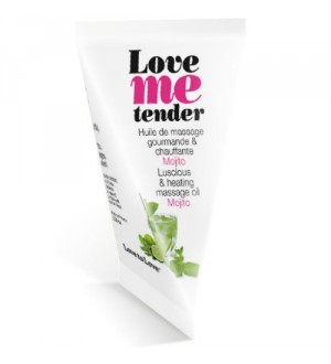 LOVE ME TENDER ACEITE MASAJE SENSUA ESTIMULANTE MOJITO 10ML