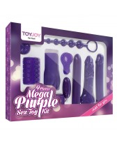 TOY JOY 9 PIECES MEGA PURPLE SEXTOY KIT LILA