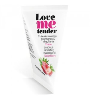 LOVE ME TENDER ACEITE MASAJE SENSUA ESTIMULANTE FRESA 10ML