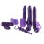 TOY JOY 9 PIECES MEGA PURPLE SEXTOY KIT LILA